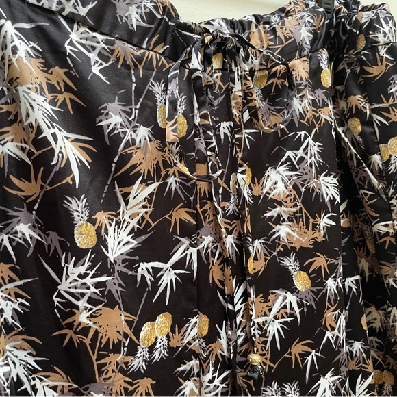 { Peter Som for Design Nation Pants } Pineapple Silk-style Pajama-style Pants - Picture 2 of 9